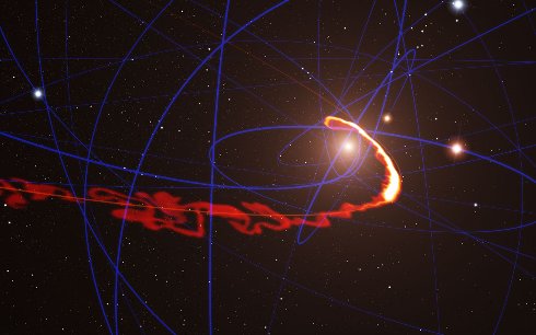 Возле черной дыры Млечного Пути появился еще один загадочный объект