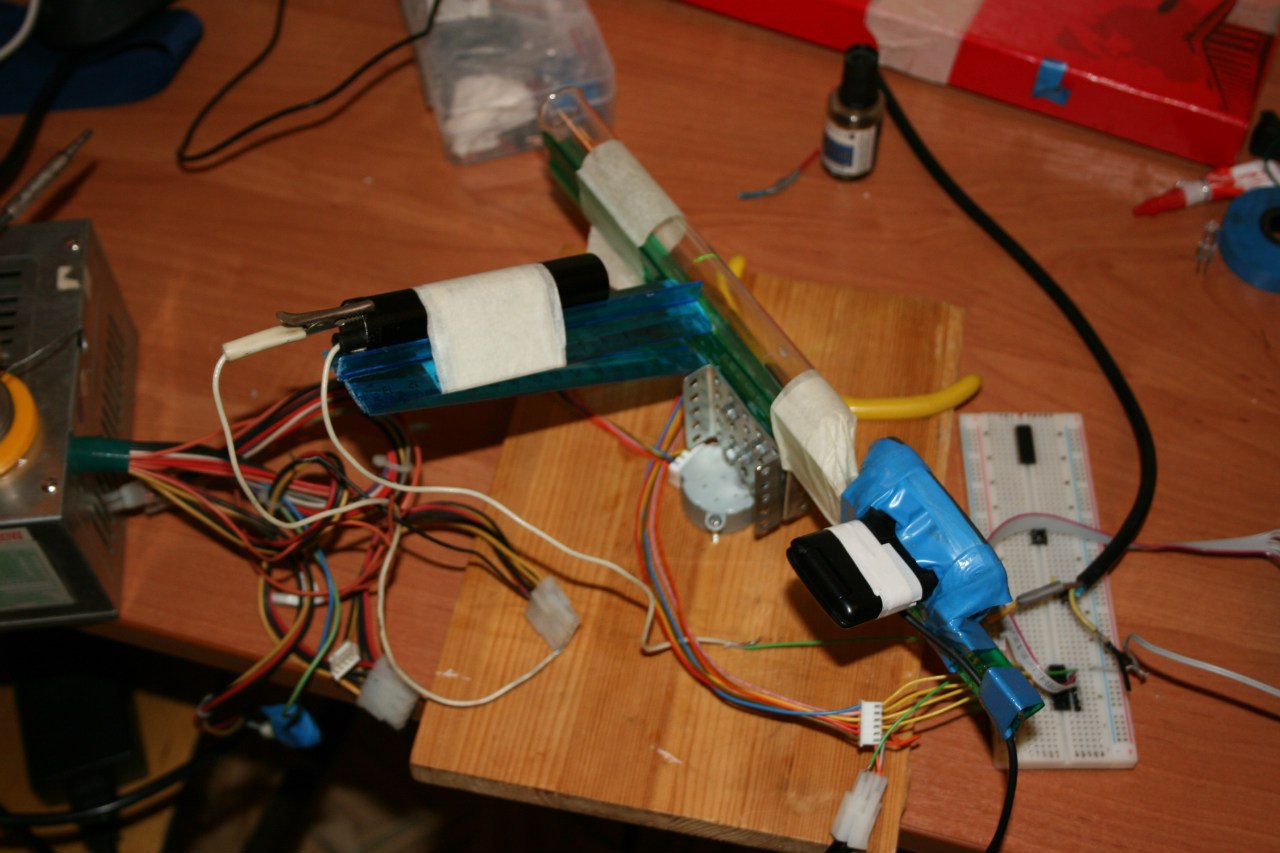 Создание 3D сканера из вебкамеры, лазера, и еще кучки радиодеталей - 3 image