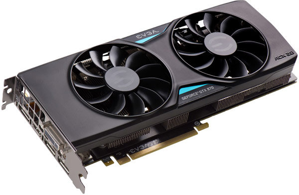 3D-карта EVGA GeForce GTX 970 SSC оснащена охладителем ACX 2.0