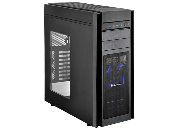 Корпус SilverStone Kublai KL05 предложен в двух вариантах