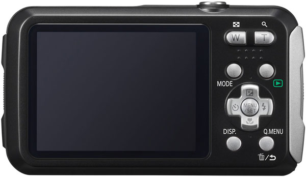 Оснащение камеры Panasonic Lumix DMC-TS30 включает дисплей размером 2,7 дюйма и разрешением 230 тысяч точек