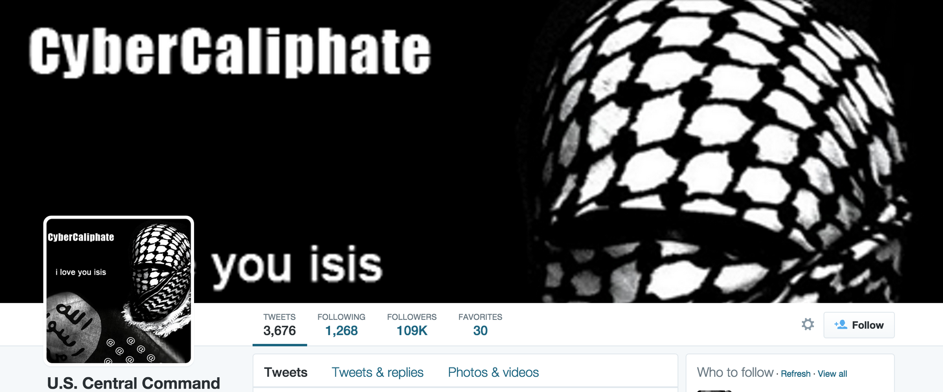 «Кибер-халифат» ИГИЛ взломал аккаунты соцсетей Пентагона - 1