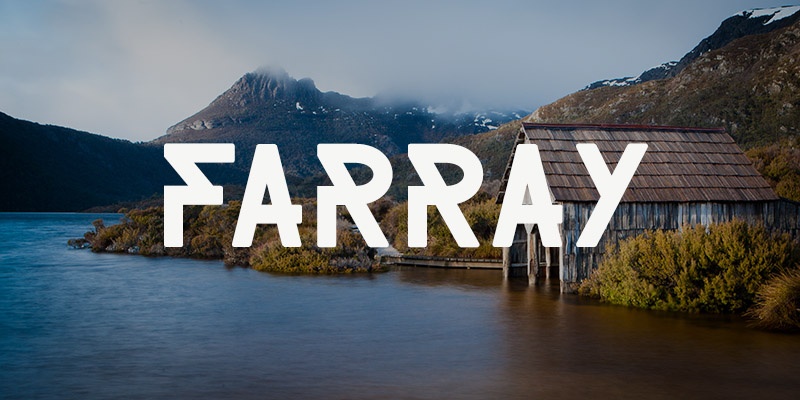 Потрясающая коллекция бесплатных шрифтов за 2014 год - 12 Farray