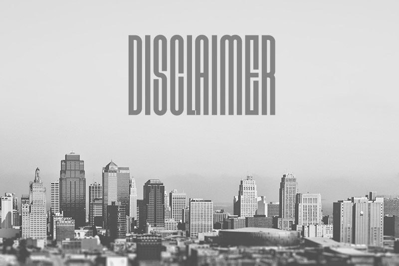 Потрясающая коллекция бесплатных шрифтов за 2014 год - 26 Disclaimer