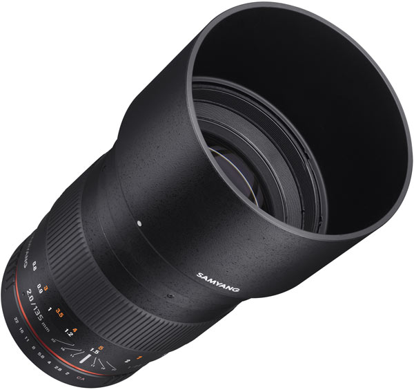 Представлены объективы Samyang 135mm f 2.0 ED UMC и Samyang 135mm T2.2 ED UMC VDSLR Cine - 1