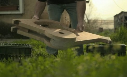 Картонный велосипед стоимостью в 9 долларов