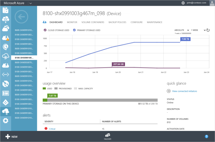 Azure StorSimple - 13 image