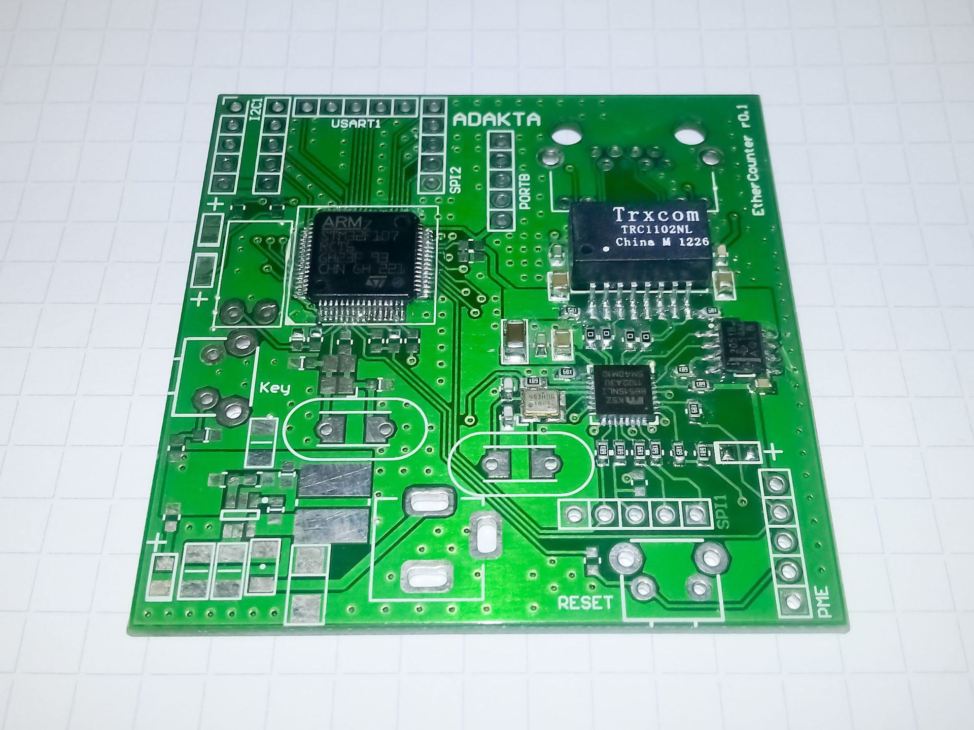 Ручной монтаж сложных плат на компонентах 0402, 0603, QFN, LQFP и THT - 14 Ручной монтаж сложных плат на компонентах 0402, 0603, QFN, LQFP и THT - 14