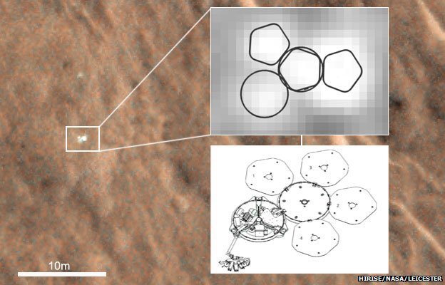 На Марсе найден пропавший 12 лет назад зонд Beagle 2 - 1