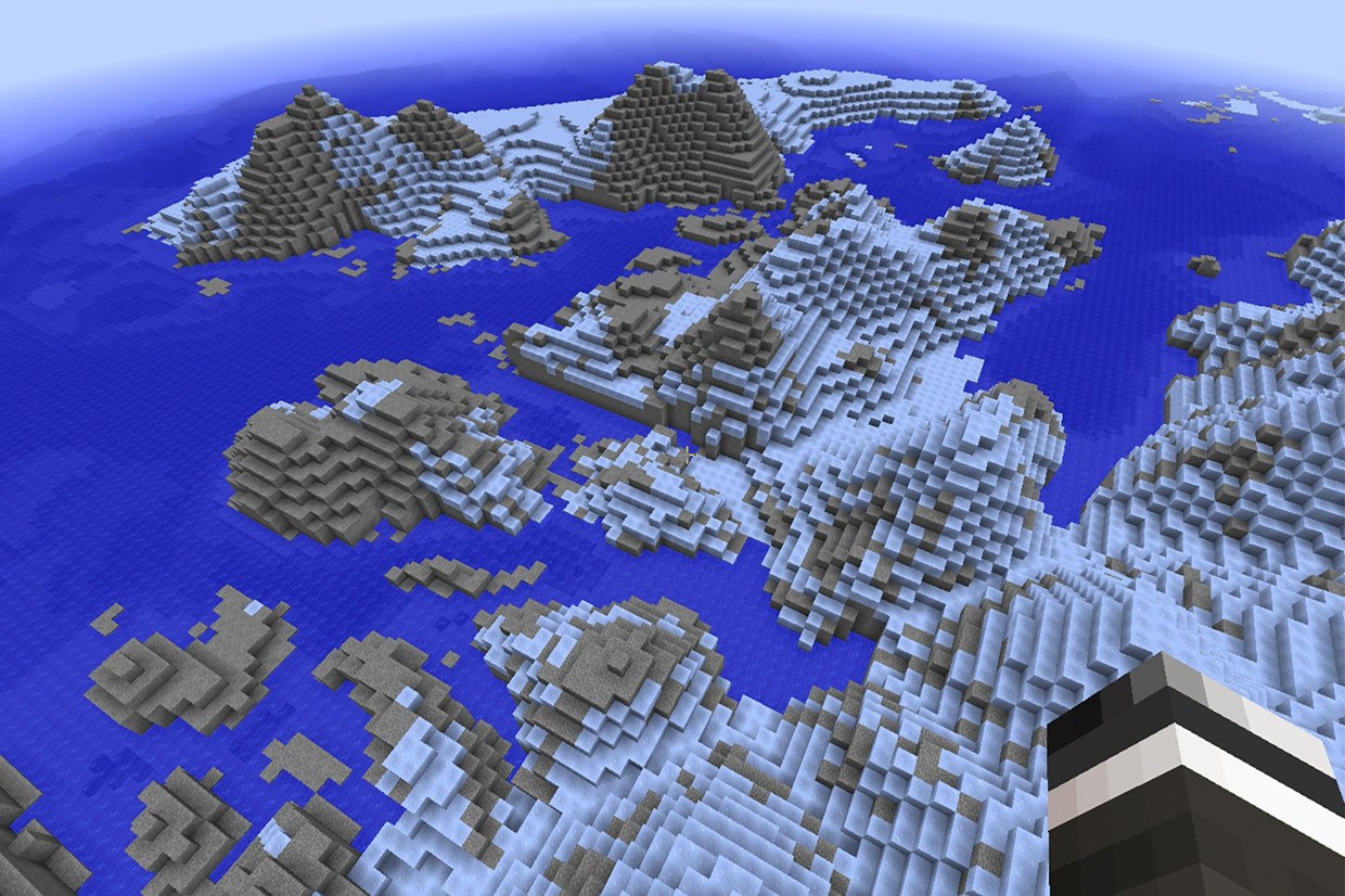 Антарктиду воссоздали в Minecraft - 4
