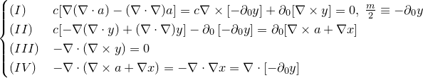 Эквивалентные преобразования уравнений Максвелла - 22