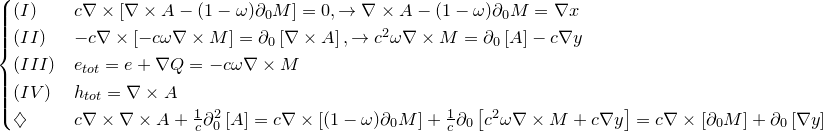 Эквивалентные преобразования уравнений Максвелла - 24