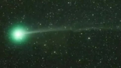 Земляне смогут увидеть уникальную зеленую комету