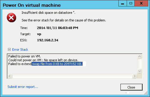 NetApp FAS и VMware ESXi: Swap - 2