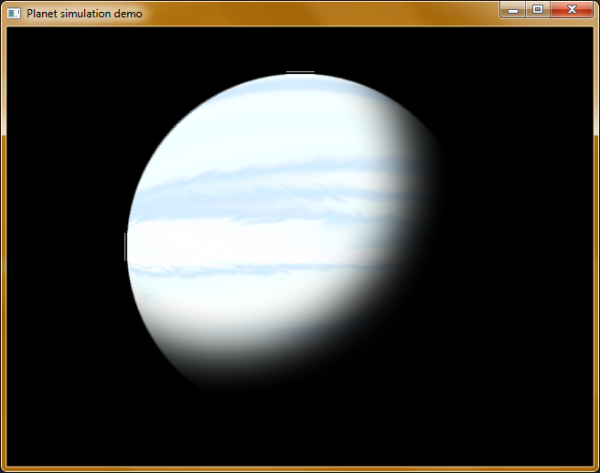 Объемные планеты в 2D через шейдер - 6