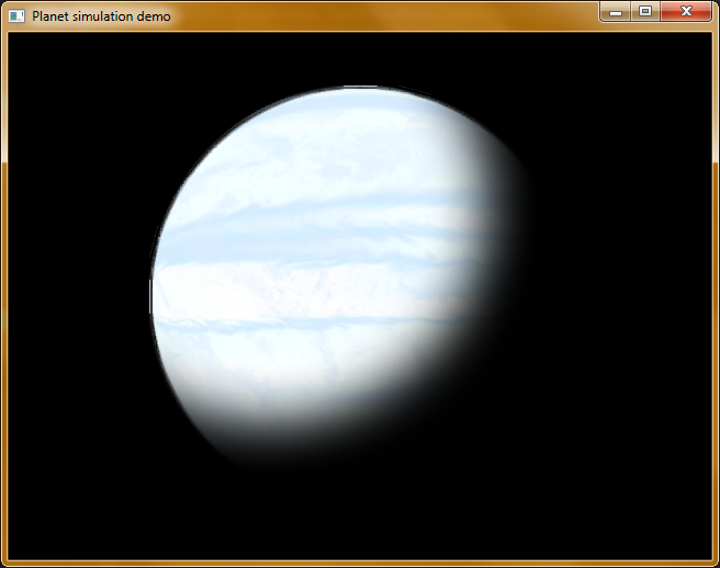 Объемные планеты в 2D через шейдер - 8