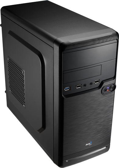 Корпус для ПК AeroCool QS-182 рассчитан на платы типоразмера microATX