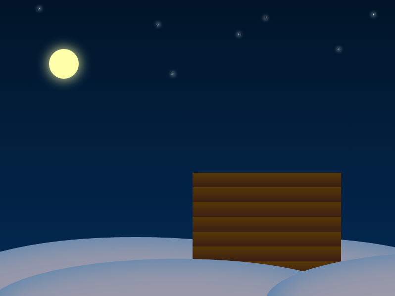 Рисуем анимированную сцену с помощью css - 8 Рисуем анимированную сцену с помощью css - 8