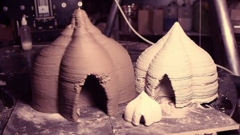 В Италии строят дома из грязи при помощи 3D-принтера - 1 В Италии строят дома из грязи при помощи 3D принтера