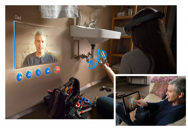 Microsoft представила очки дополненной реальности HoloLens - 6