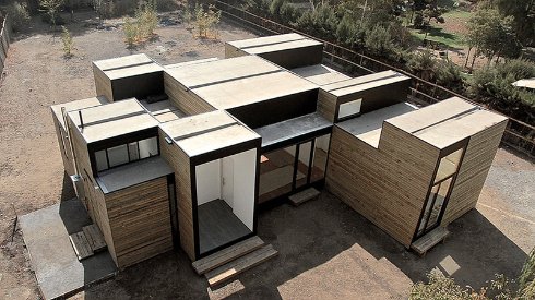 Энергосберегающий дом из сборных модулей - 1 Энергосберегающий дом из сборных модулей