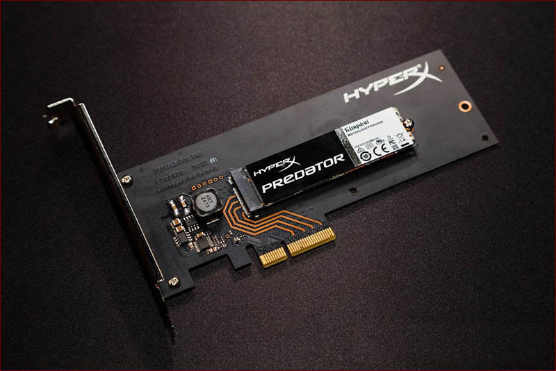 Компания Kingston анонсировала высокопроизводительный PCIe SSD Kingston HyperX Predator - 3 Компания Kingston анонсировала высокопроизводительный PCIe SSD Kingston HyperX Predator - 3