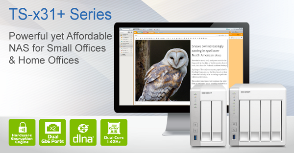 Сетевые хранилища QNAP TS-231+ и TS-431+ предназначены для домашнего пользования - 1