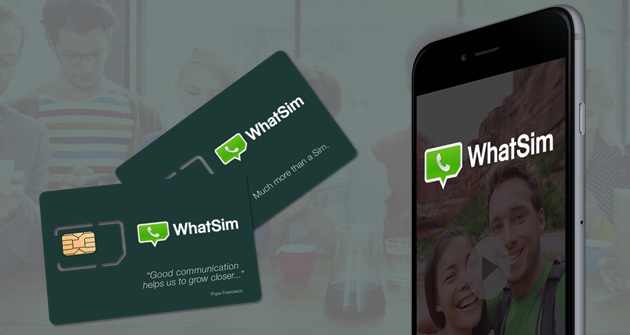 Сим-карты для бесплатного общения в WhatsApp можно будет купить уже в феврале - 1