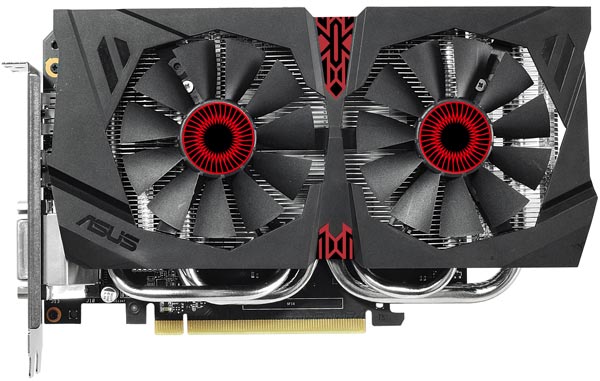 В 3D-карте Asus Strix GTX 960 используется кулер DirectCU II