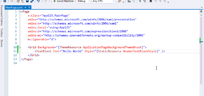 Избавляемся от StandardStyles.xaml в Windows 8.1 - 3