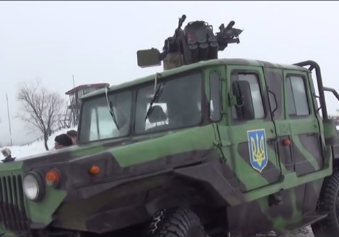 Украинская армия испытала новое вооружение (ВИДЕО)