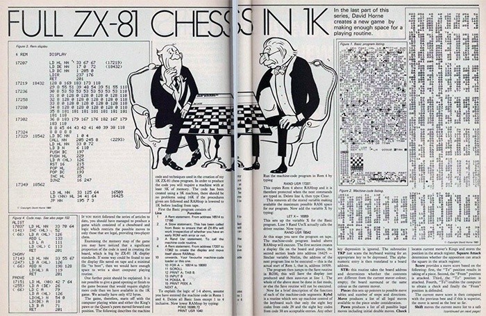 Компьютерные шахматы в 487 байтах - 1