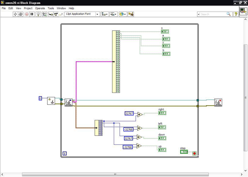 ПЛК100 + LabVIEW + джойстик v2.0 - 4