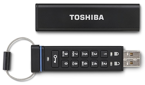 Флэшка Toshiba Encrypted USB Flash Drive потребует ввода пароля еще до подключения к ПК - 1