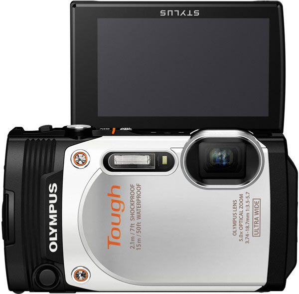 Объектив камеры Olympus Stylus Tough TG-860 охватывает диапазон ЭФР 21-105 мм