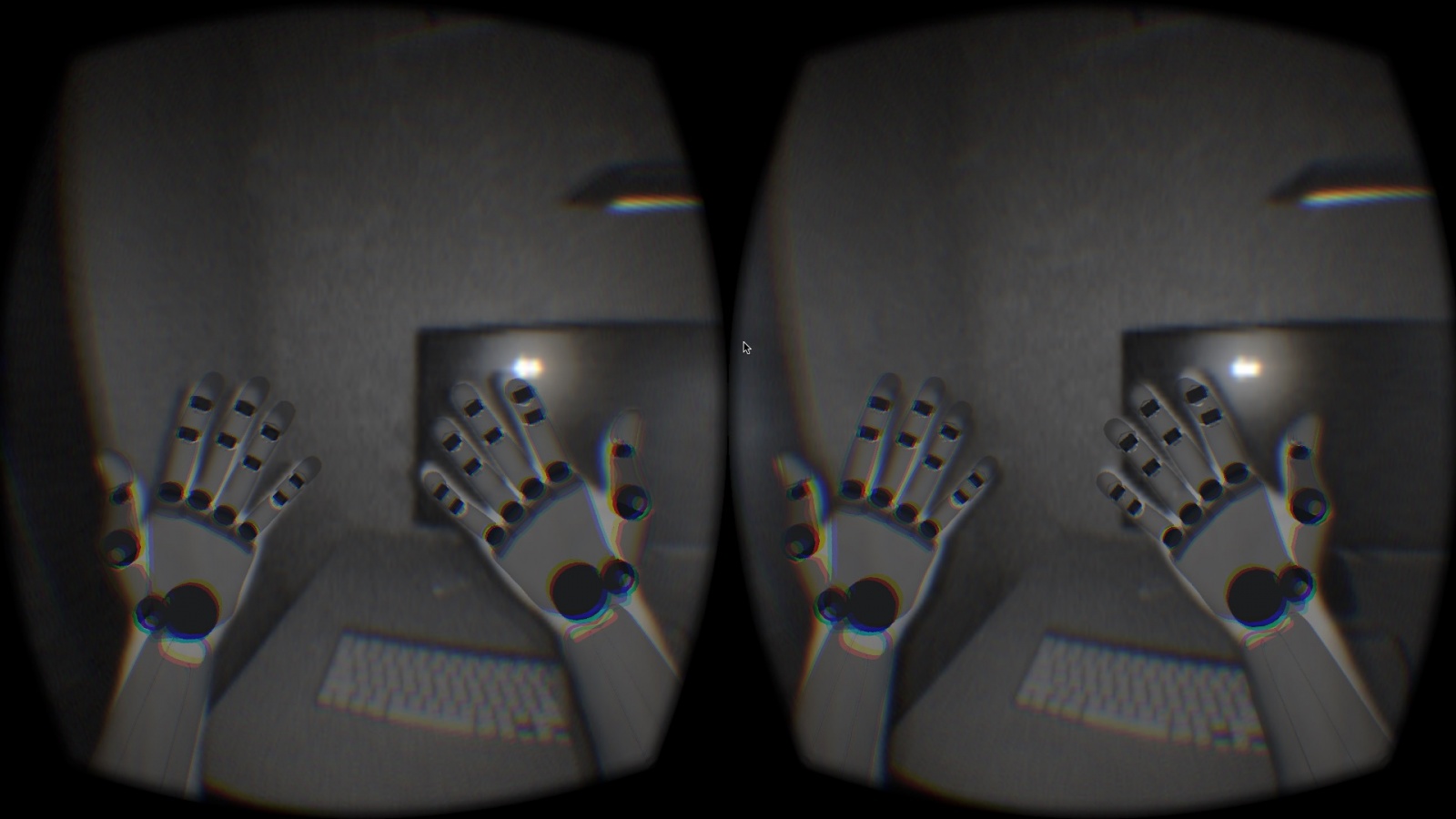 Leap Motion + VRD - 3