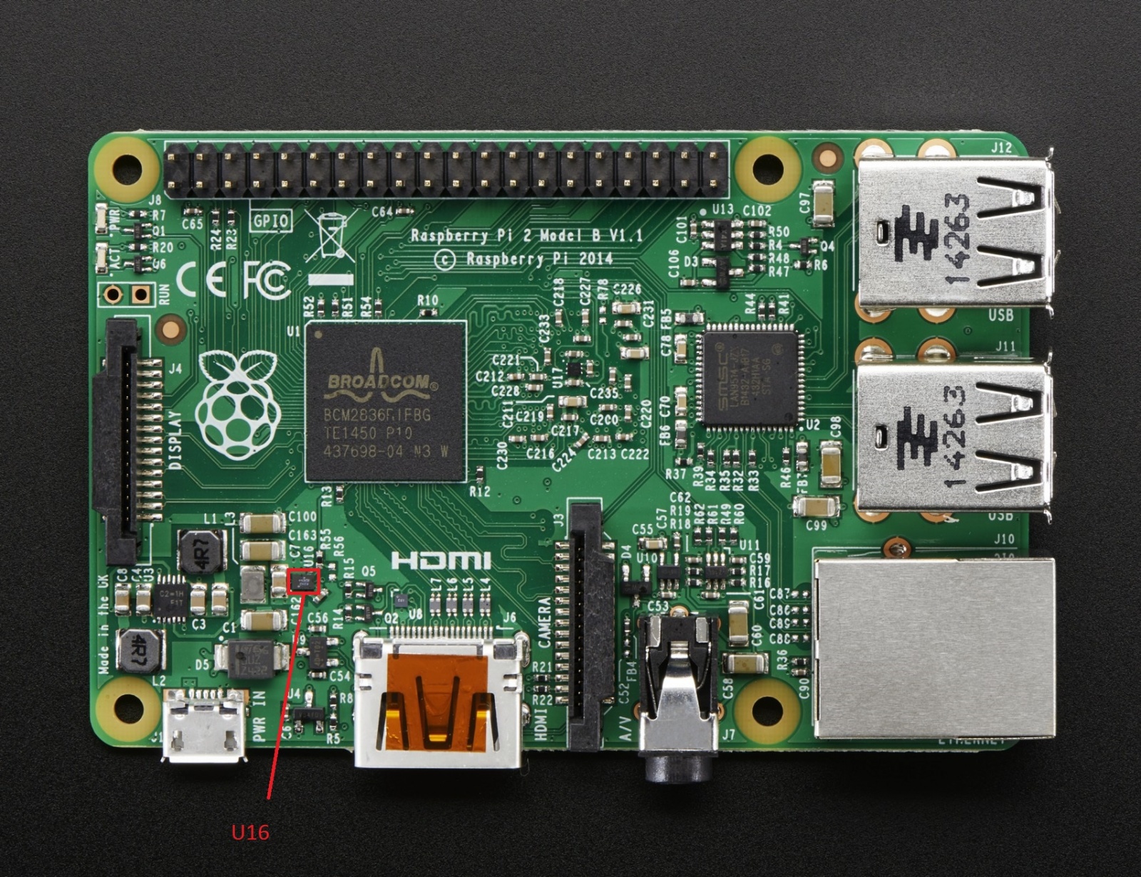 Raspberry Pi 2 зависает от фотовспышки - 2