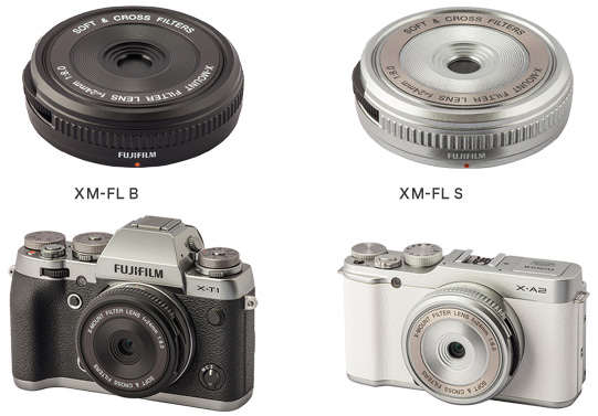 Объектив Fujifilm XM-FL имеет фиксированное фокусное расстояние и  фиксированную диафрагму