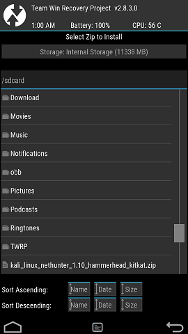Kali NetHunter. Мобильная pentest-платформа - 10