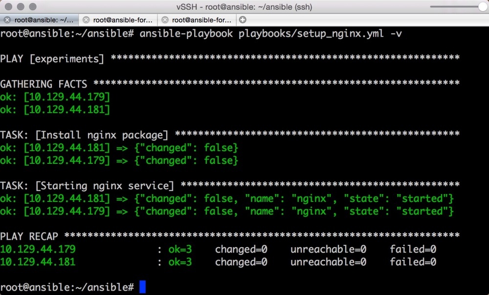 Автоматизируем и ускоряем процесс настройки облачных серверов с Ansible. Часть 2: вывод, отладка, и повторное использование playbook - 5