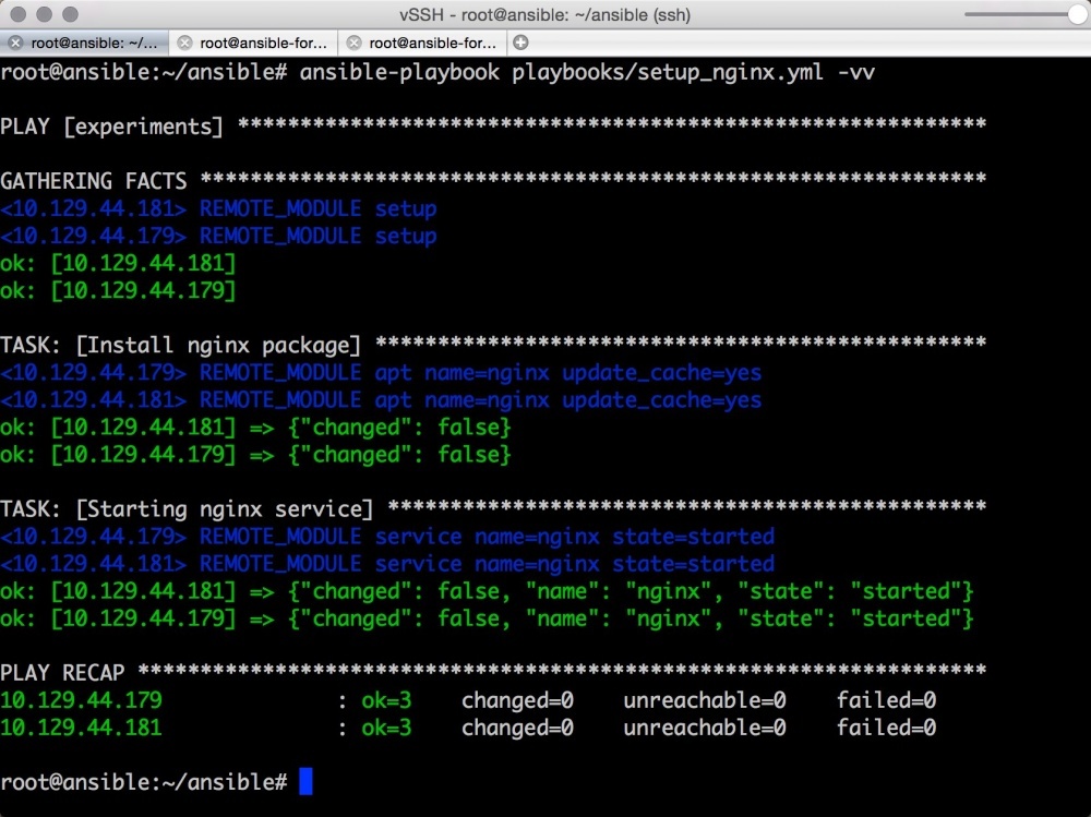 Автоматизируем и ускоряем процесс настройки облачных серверов с Ansible. Часть 2: вывод, отладка, и повторное использование playbook - 6