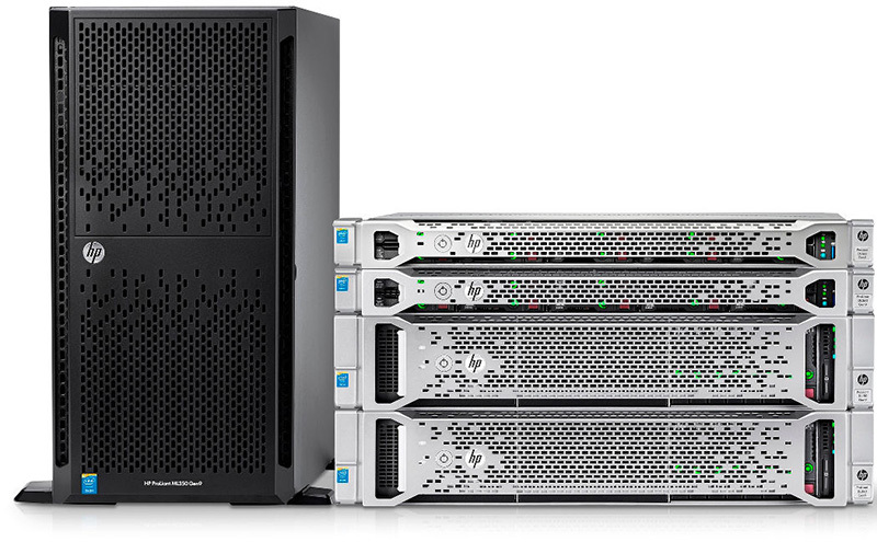 Доступные модели серверов HP ProLiant (10 и 100 серия) - 1