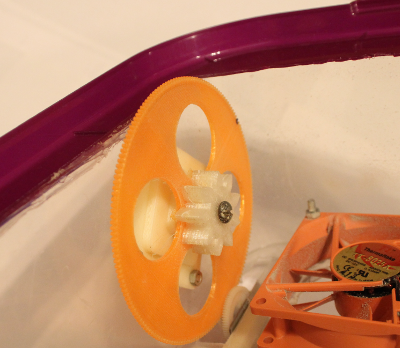 Как я сделал увлажнитель воздуха при помощи 3D-принтера - 5 Шестерёнки