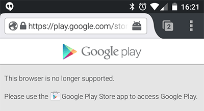 Google Play Store заблокировал Firefox под Android (скорее всего, по ошибке) - 1