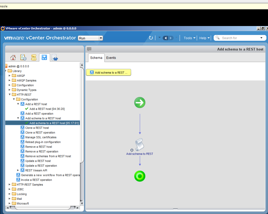 Автоматизация задач резервного копирования с помощью vCenter Orchestrator через Veeam Restful API - 13