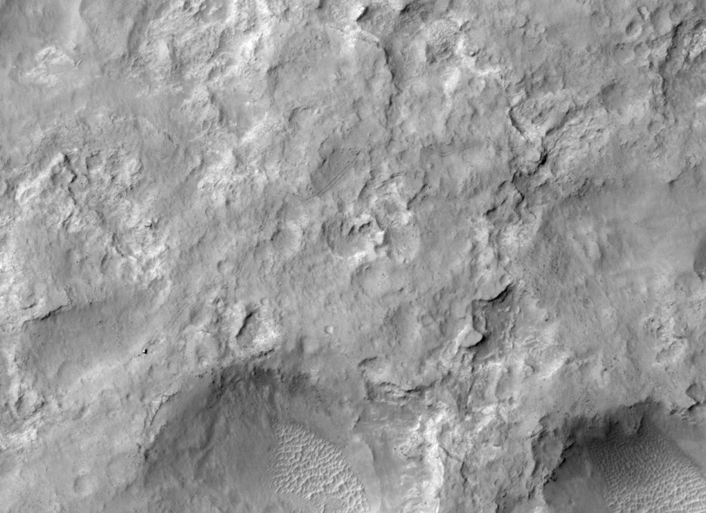 Наблюдаем за Curiosity с орбиты (2012-2015) - 10