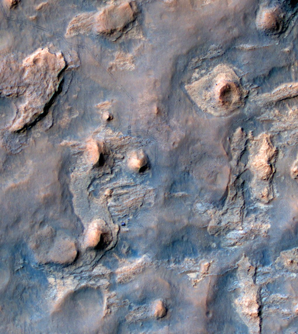 Наблюдаем за Curiosity с орбиты (2012-2015) - 11