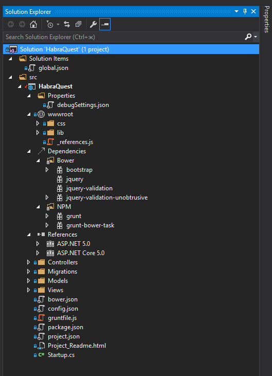 Пишем с нуля квест на ASP.NET 5 (vNext) и Angular.js - 6