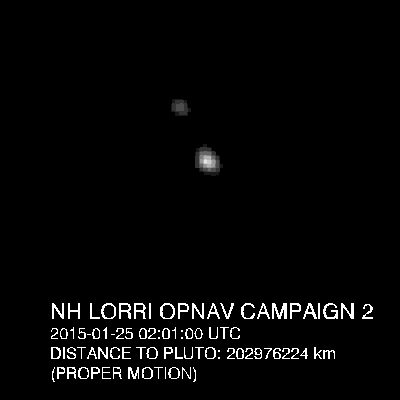 «Видео» вращения Харона и Плутона из фотографий от New Horizons - 1
