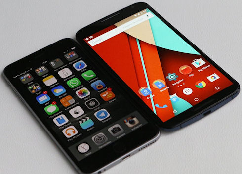 Android 5.0 Lollipop стабильнее iOS 8